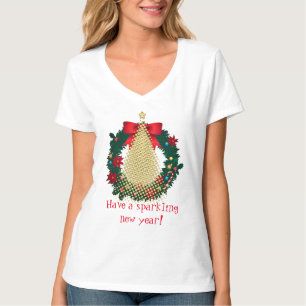 Camiseta estridente de Año Nuevo