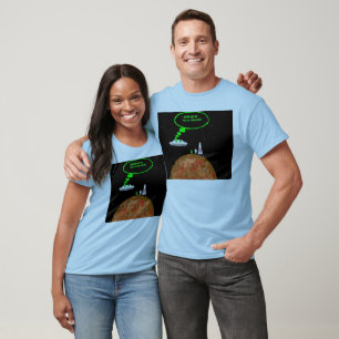 Camiseta estropea el aterrizaje