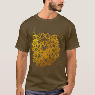 Camiseta Estructura de cristal de ADN 4