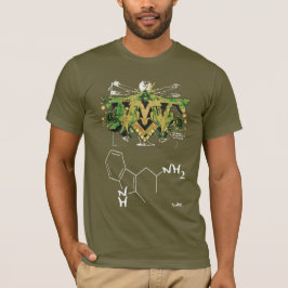 CAMISETA ESTRUCTURA DEL DMT - PINTADA DEL ESPIRITUAL DEL