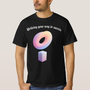 Camiseta Estructura geométrica de Pastel