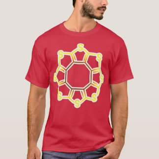 Camiseta Estructura molecular de azufre 1
