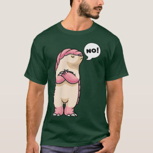 Camiseta Estúbico Hada Rosa Armadillo Funny Pichiciego