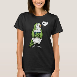 Camiseta Estúbico Monk Parakeet Quaker Parrot Bird No