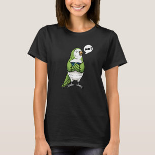 Camiseta Estúbico Monk Parakeet Quaker Parrot Bird No