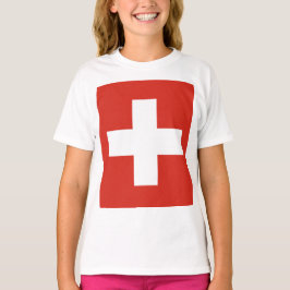 Camiseta Estuche de teléfono de bandera de Suiza