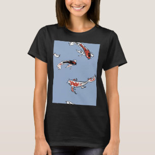Camiseta Estuche de teléfono del patrón de pescado de Koi