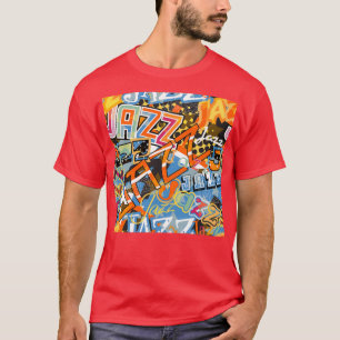 Camiseta Estuche de teléfono del Pegatina de jazz