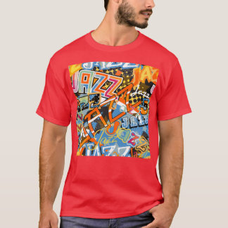 Camiseta Estuche de teléfono del Pegatina de jazz
