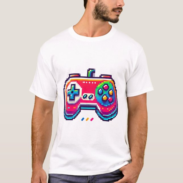 Camiseta Estuche Retro para teléfono del controlador de vid (Anverso)