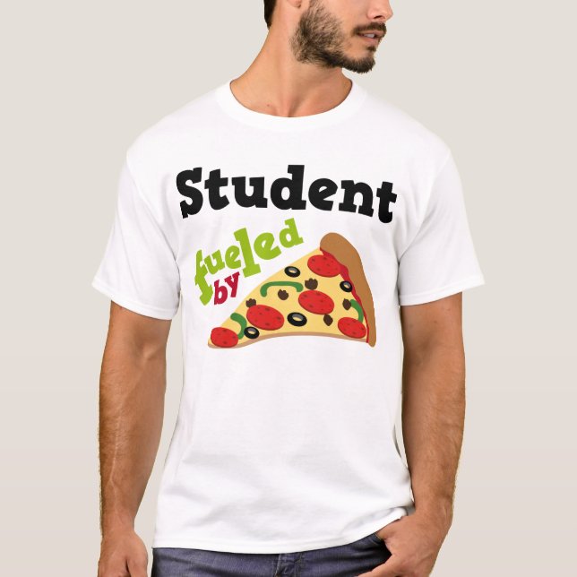 Camiseta Estudiante aprovisionado de combustible por la (Anverso)