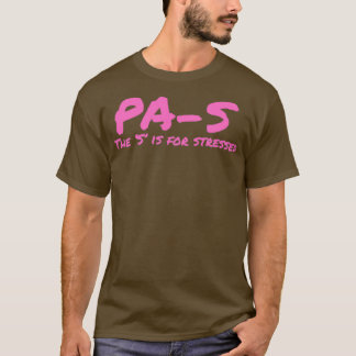 Camiseta Estudiante asistente médico con énfasis en el PAS