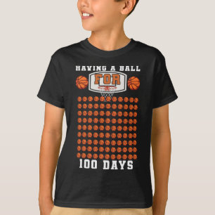 Camiseta Estudiante Bysketbyll 100 días después de 100 días