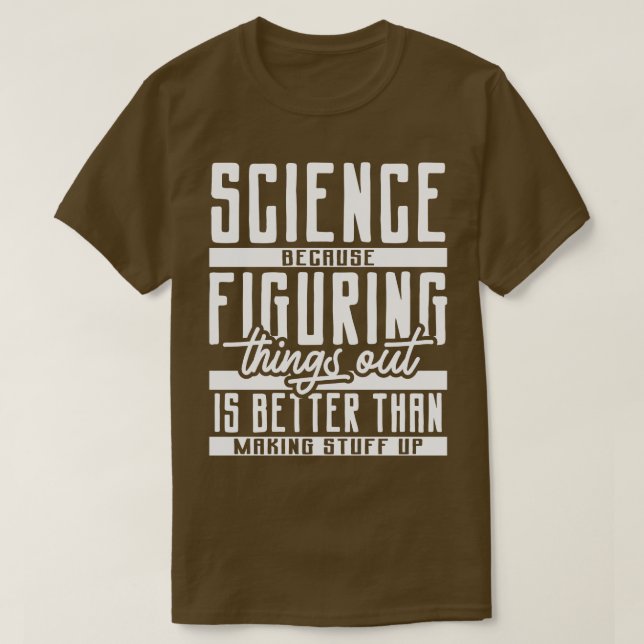 Camiseta Estudiante científico profesor de ciencias 1 (Diseño del anverso)