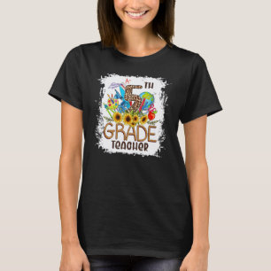Camiseta Estudiante de 5º grado de vuelta al cole estampado