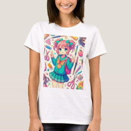 Camiseta estudiante de anime