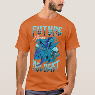 Camiseta Estudiante de biología marina en el futuro
