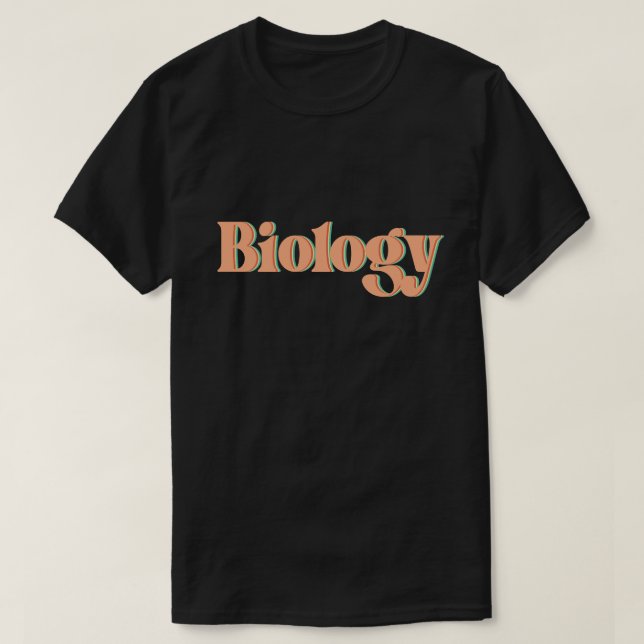 Camiseta Estudiante de biología, primer día de escuela (Diseño del anverso)