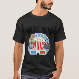 Camiseta Estudiante de cine de cine nocturno