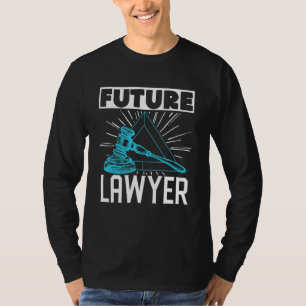 Camiseta Estudiante de Derecho Abogado futuro empleado de l