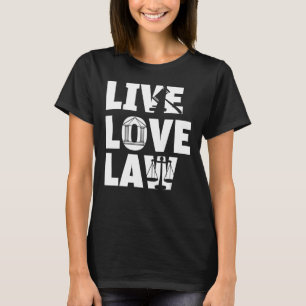 Camiseta Estudiante de Derecho de licenciamiento de Faculta