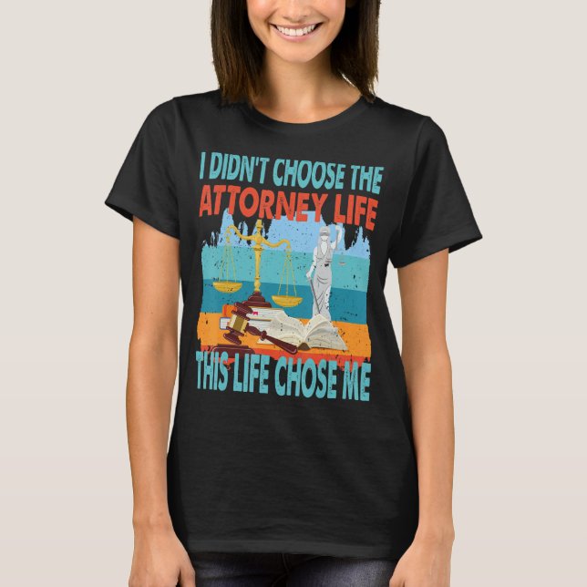 Camiseta Estudiante de Derecho del Tribunal de la Vida del  (Anverso)