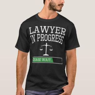 Camiseta Estudiante De Derecho En Curso Divertido