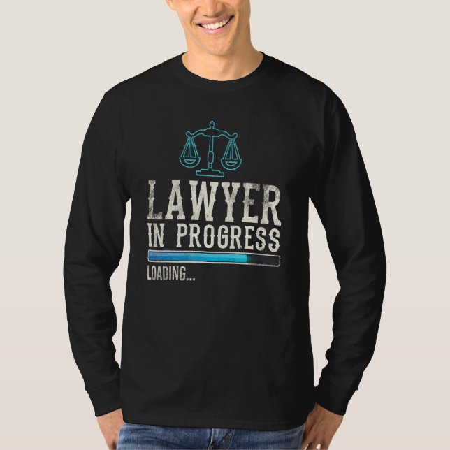 Camiseta Estudiante De Derecho En Curso En La Facultad De D (Anverso)