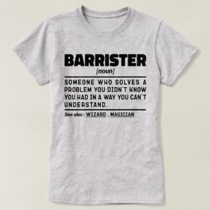 Camiseta Estudiante de Derecho Especializado en Definición 