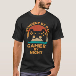 Camiseta Estudiante De Día Jugador De Noche, Licenciado En 