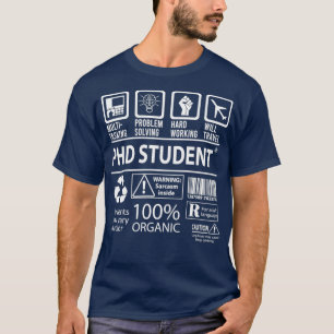 Camiseta Estudiante De Doctorado 2