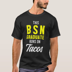 Camiseta Estudiante de Enfermería Bsn Graduada de Enfermerí