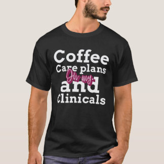 Camiseta Estudiante de Enfermería Café Planes de Cuidado Cl