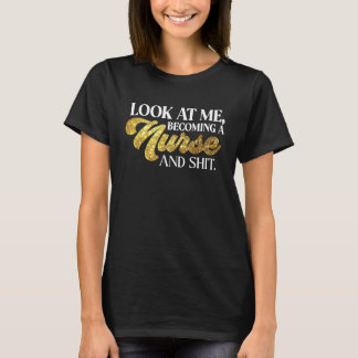 Camiseta Estudiante de Enfermería Mujeres Chicas Tema de E