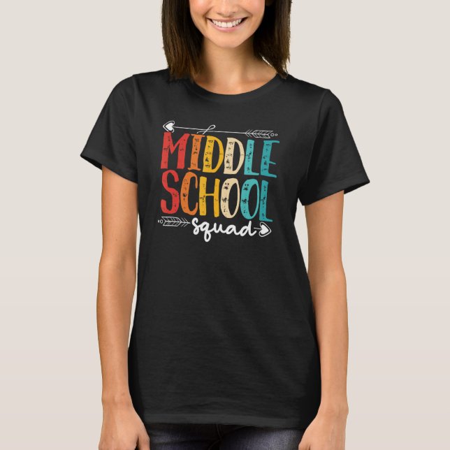 CAMISETA ESTUDIANTE DE ENSEÑANZA MEDIA DE LA ESCUELA (Anverso)