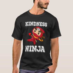 Camiseta Estudiante de Escuela Ninja de Kindness Anti-bully