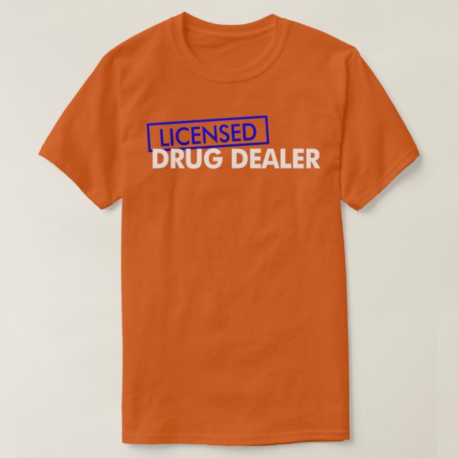 Camiseta Estudiante de farmacia con licencia para comercian (Diseño del anverso)