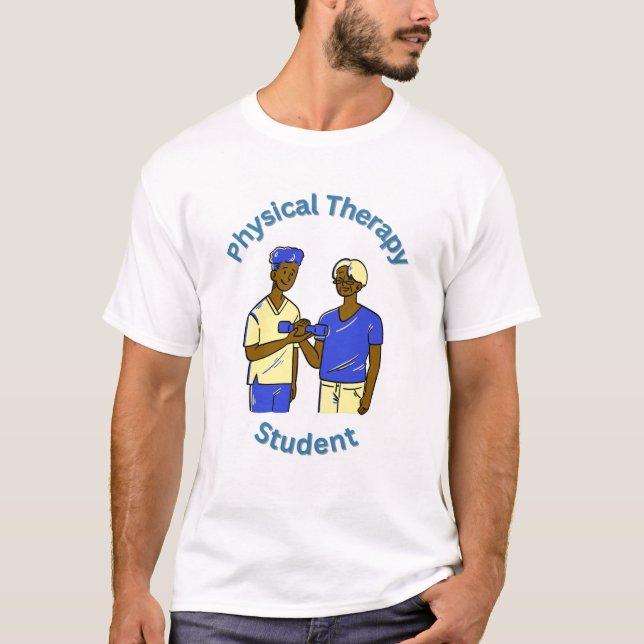 Camiseta Estudiante de Fisioterapia (Anverso)