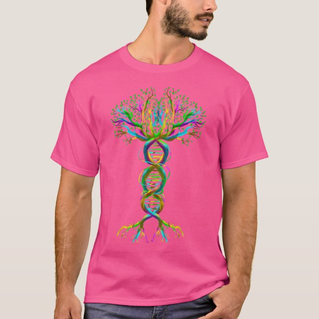 Camiseta Estudiante de genealogía de plantas divertidas del (Anverso)