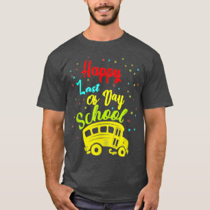 Camiseta Estudiante De Hospedaje De Autobús Escolar Feliz Ú