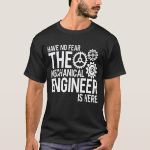 Camiseta Estudiante de Ingeniería Mecánica de Garaje Alfomb