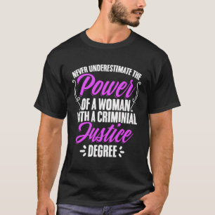 Camiseta Estudiante De Justicia Penal (Gr)
