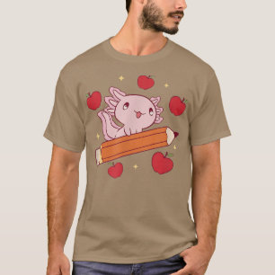 Camiseta Estudiante de la escuela Axolotl Cute Axolotls Kaw