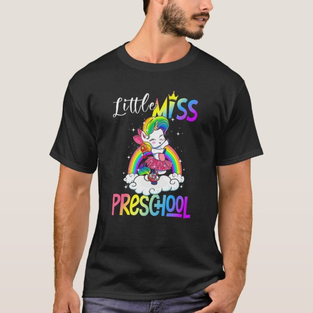 Camiseta Estudiante De La Escuela Secundaria De Unicornio D (Anverso)