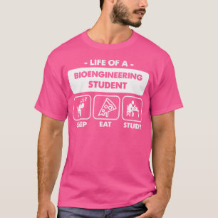 Camiseta Estudiante de licenciatura en Bioingeniería