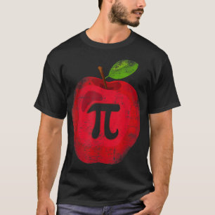 Camiseta Estudiante de Maestría Enamorada en Apple Pi Day 3