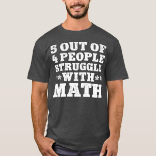Camiseta Estudiante de matemáticas divertidas