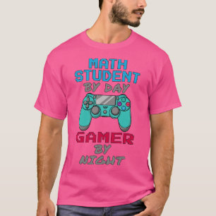 Camiseta Estudiante De Matemáticas Por Día Y Noche