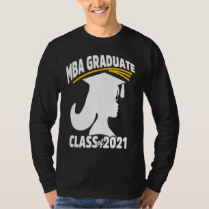 Camiseta Estudiante de MBA Logró Graduación de Licenciatura