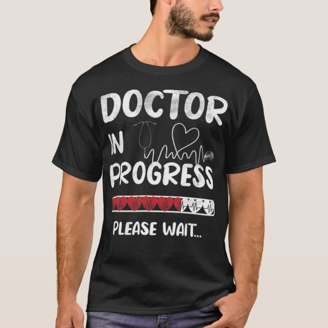Camiseta Estudiante de medicina para el futuro Médica de la (Anverso)